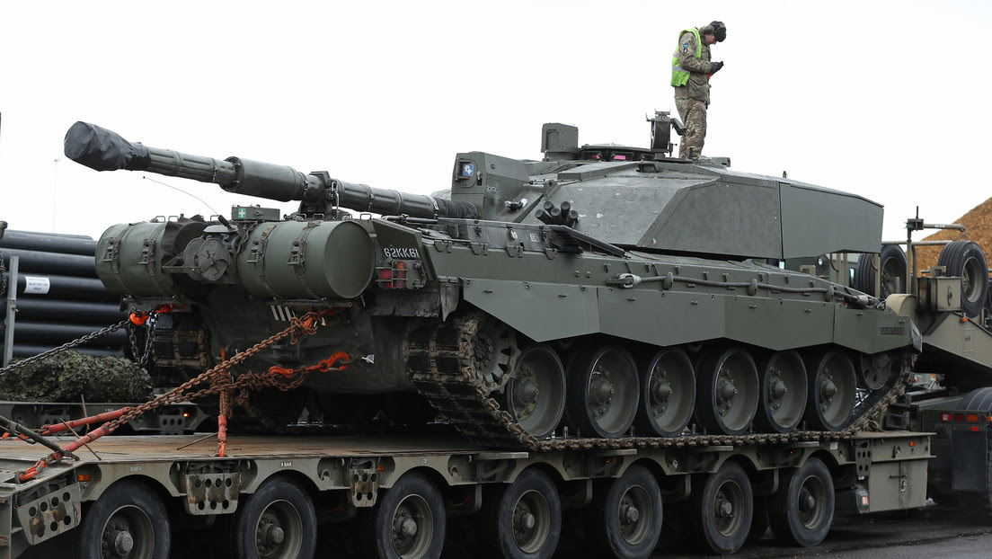 Rusia promete que los tanques británicos Challenger 2 
