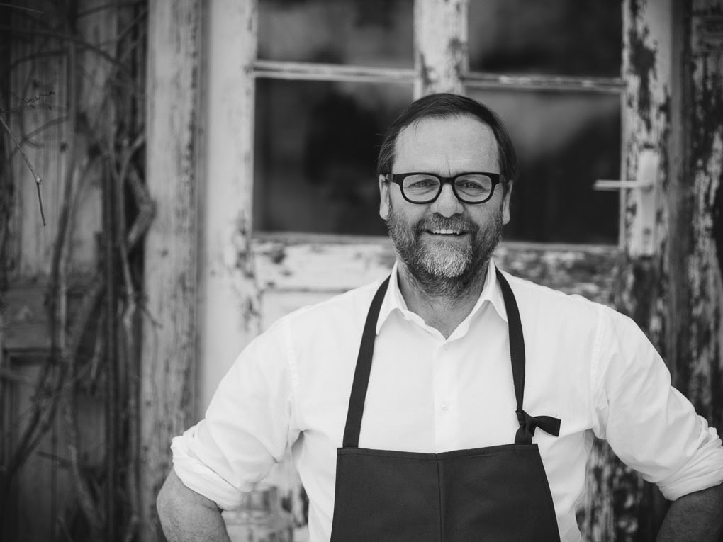Portrait of restaurateur and hotelier Sepp Schellhorn