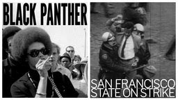 Black Panther / San Francisco State On Strike - Fighting for African American Rights in 1960's SF Bay Area