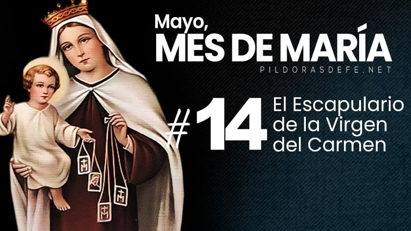 Mayo, mes de María. Día 14: El poderoso Escapulario de la Virgen