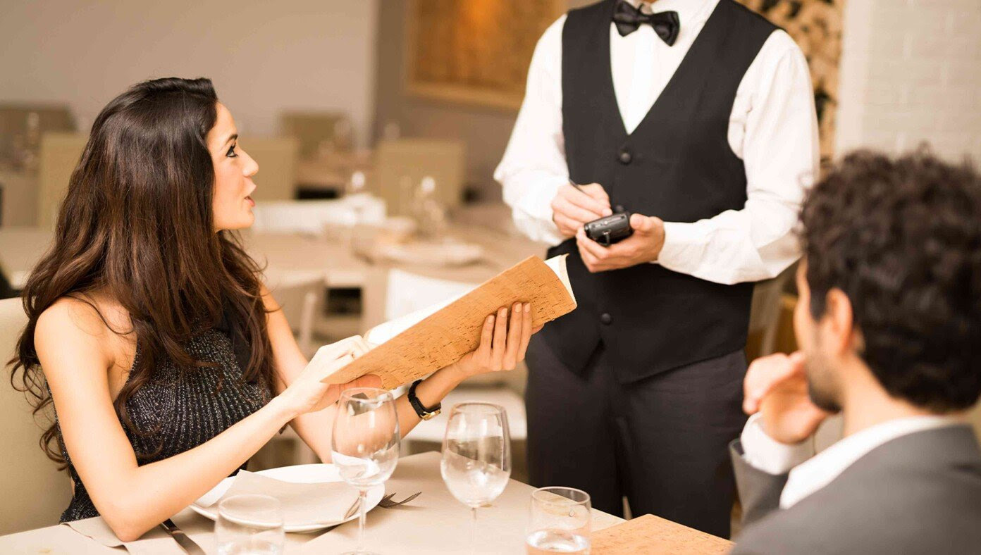 Wife Tells Server She Will Just Have A Light Salad Followed By Her Husband’s Entree