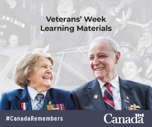 Veteran's Week Learning Materials from Veterans Affairs Canada