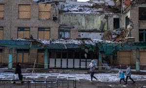 Разрушения в Украине. Фото из архива