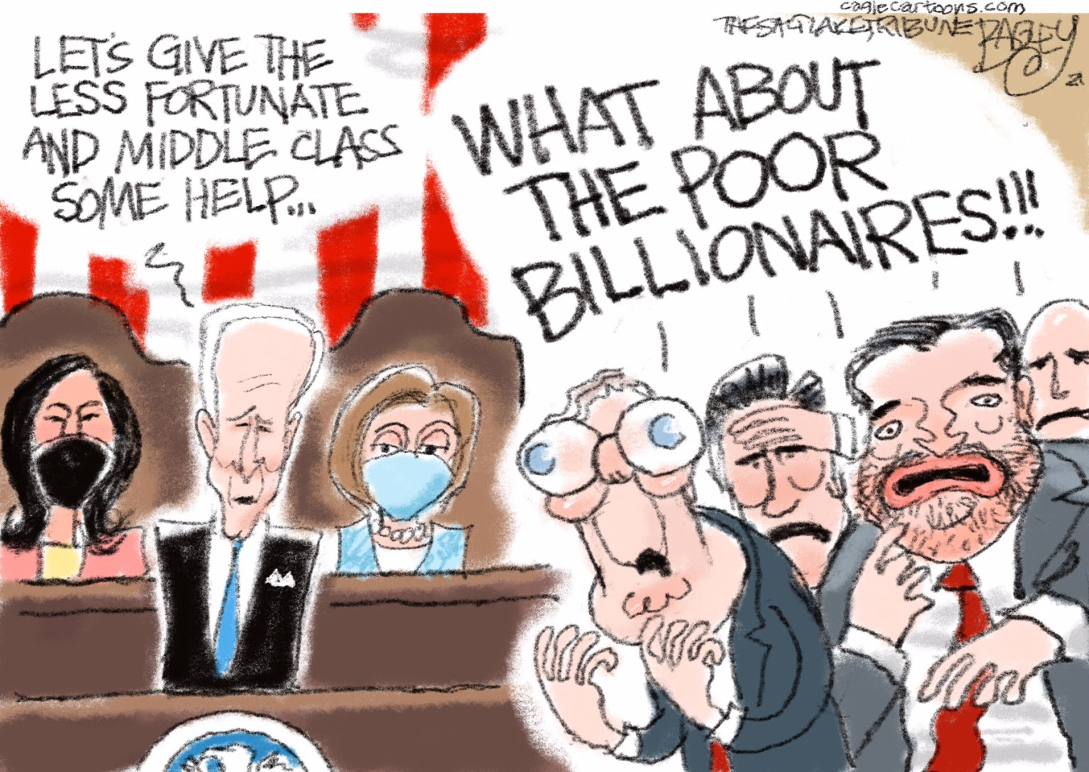 Rick Scott McConnell Cruz and GOP give tax cuts to the billionaires and plan to tax the poor