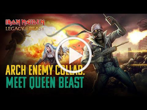 Iron Maiden: Legacy of the Beast &amp; Arch Enemy Collab - Meet Queen Beast!