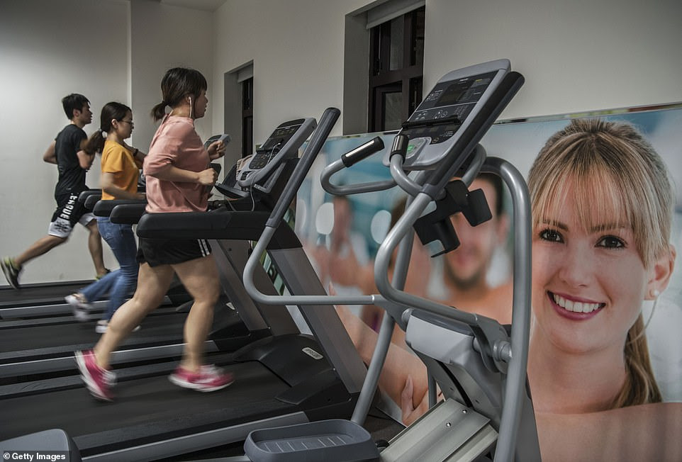 The office complex also has a gym for its employees. Huawei is also planning to build an international school in the town
