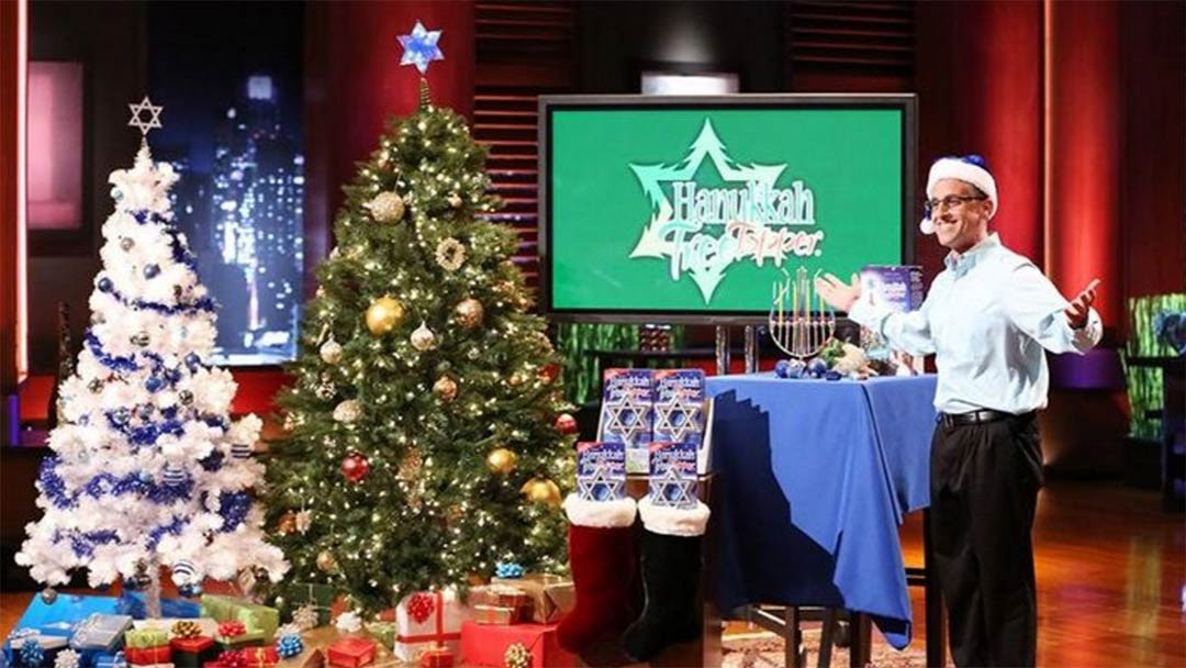 The Hanukkah Tree Topper Shark Tank Pitch and After Show Update - Kirk Taylor