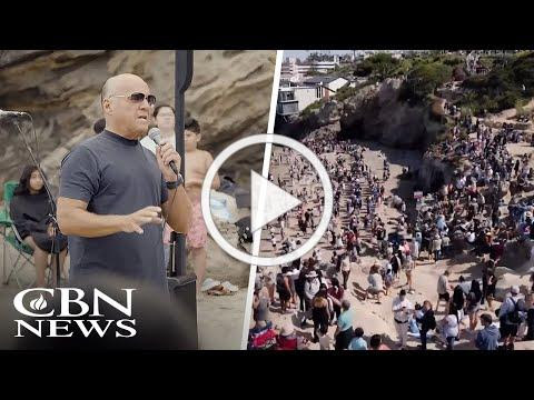 Major Sign of Revival as Greg Laurie, Harvest Christian Fellowship Baptize 4,500 at Pirates Cove