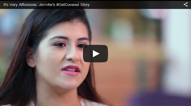 YouTube Embedded Video: It's Very Affordable: Jennifer's #GetCovered Story