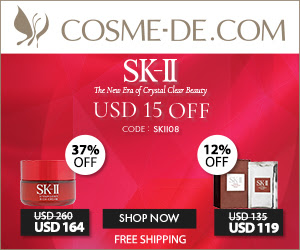 ?SK-II?The New Era of Crystal Clear Beauty. Treat Yourself to Incredible SAVINGS! Enjoy USD 15 with the promotion code [SKII08] when purchasing upon USD 219 of any SKII product.Use Code: SKII08