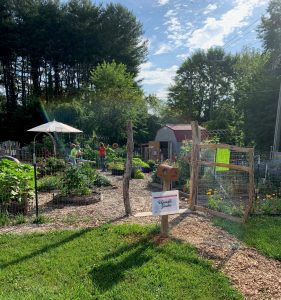 The Learning Garden at Buncombe Extension Center