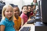 Kids at computer