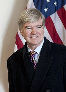 Mark Emmert at the United States Coast Guard Academy, February 2014 (cropped).jpg