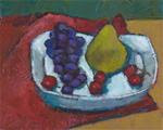 Pear, Grapes and Cherries - Posted on Tuesday, January 27, 2015 by Dolores Holt