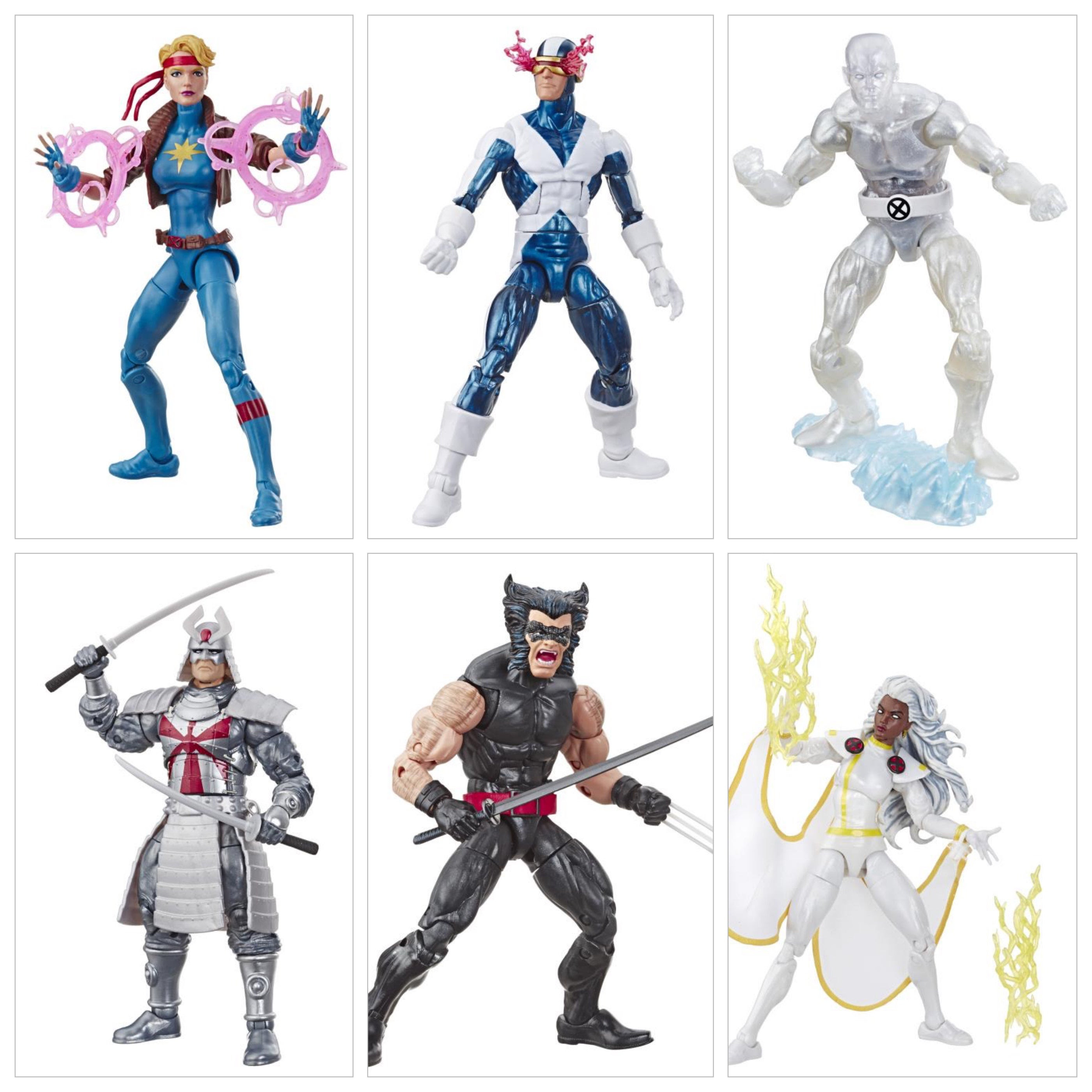 Image of X-Men Retro Marvel Legends 6-Inch Action Figures- Set of 6 - AUGUST 2019