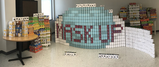 Canstruction 2021 Madison County DCS
