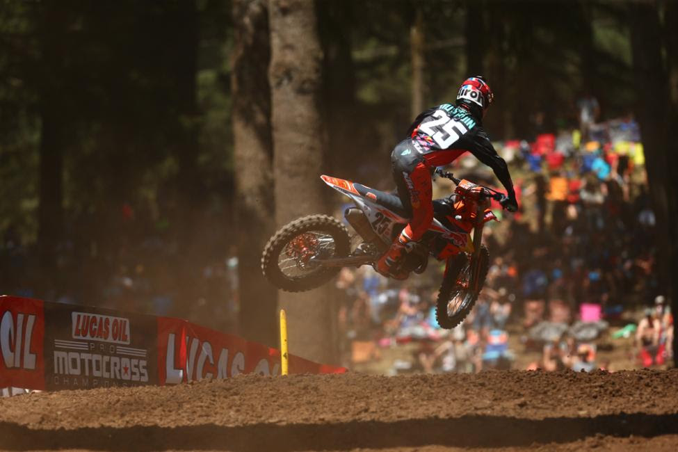 Musquin rounded out the overall podium in third.