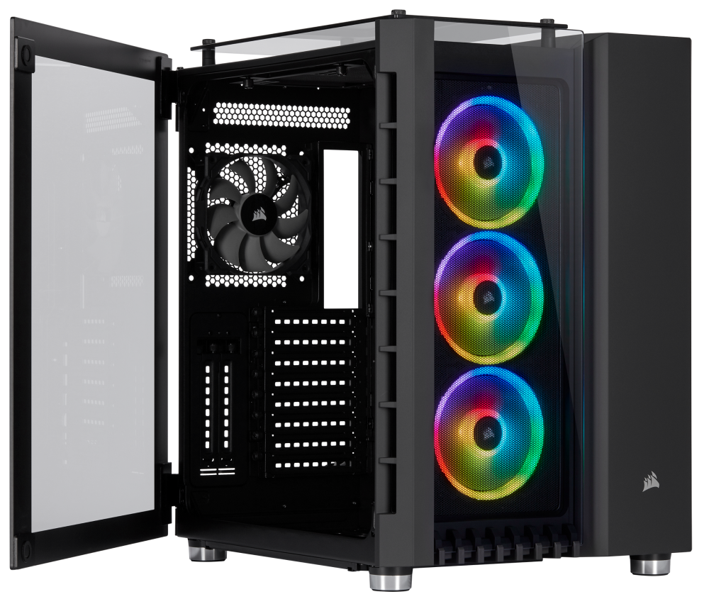 CORSAIR Launches Crystal Series 680X RGB and Carbide Series 678C Cases Case, rgb, tempered glass, watercooling 8