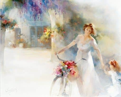 Willem Haenraets. Воздушная живопись. Going home