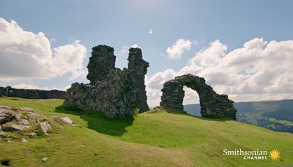 Does Castell Dinas Bran Have an Arthurian Castle Resting Beneath? image