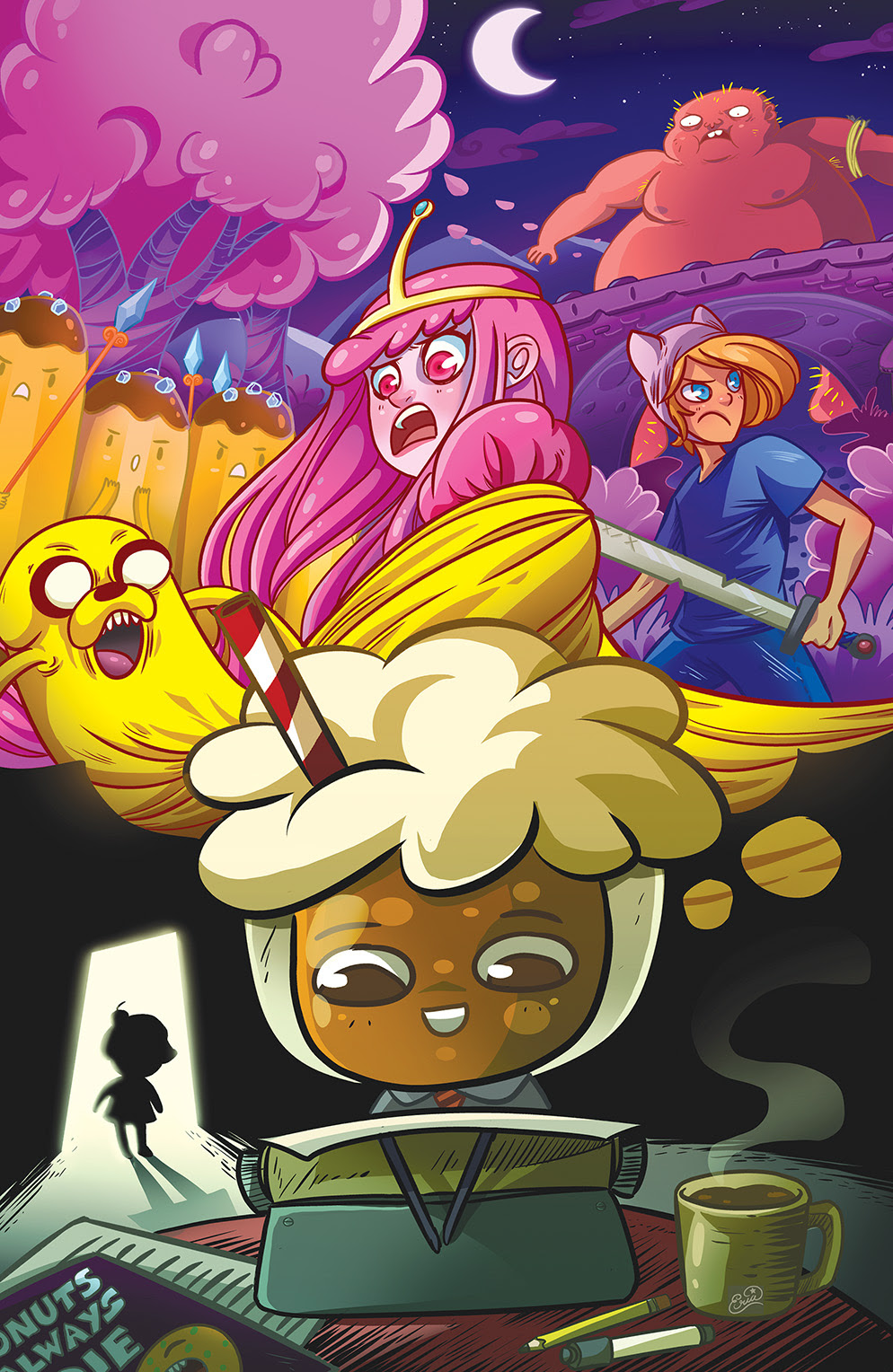 ADVENTURE TIME: BANANA GUARD ACADEMY #2 Cover C by Eva Cabrera
