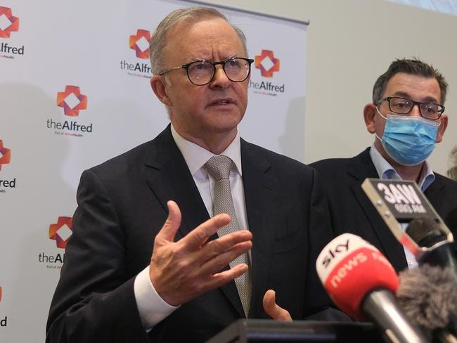 Prime Minister Anthony Albanese has called on Beijing to remove sanctions and tariffs placed on Australian goods. Picture: NCA NewsWire / Luis Enrique Ascui