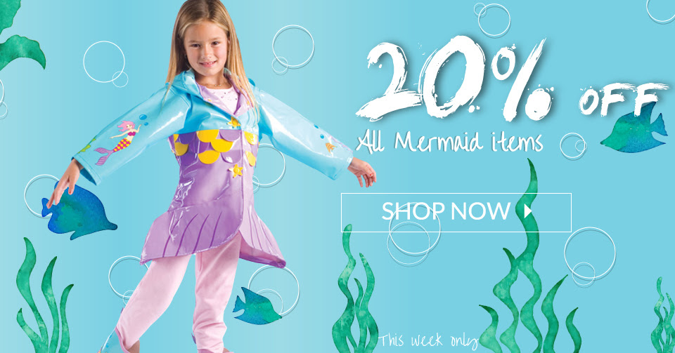 Kidorable: All Mermaid Items 20% OFF!
