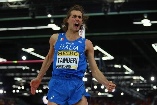 Gianmarco Tamberi at the IAAF World Indoor Championships Portland 2016 (Getty Images)