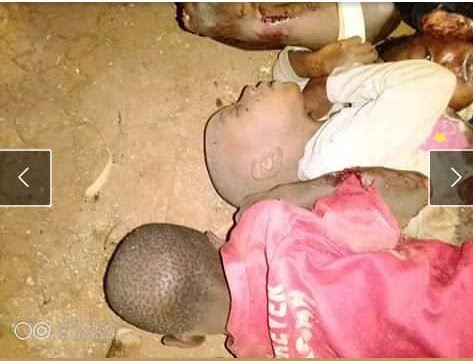 Shocking pictures of kids murdered in Ngar, Donga Mantung