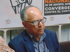 Mario Membreño, dirigente de la CCC