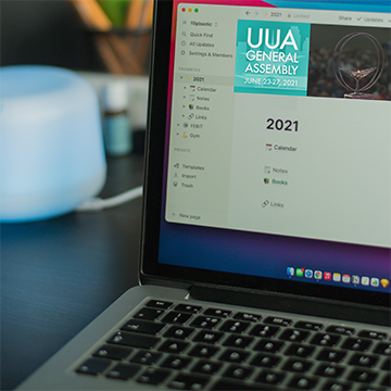 laptop with a 2021 calendar on the screen - Photo by Filip BaotiÄ on Unsplash