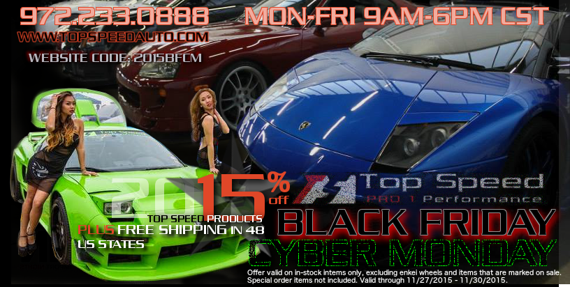 Top Speed Pro 1 Performance Black Friday Cyber Monday Sale Top