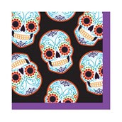 Day of the Dead Halloween Beverage Napkins