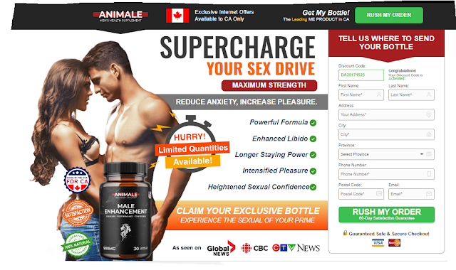 Animale Male Enhancement Canada Offer | DIBIZ Digital Business Cards
