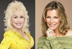 Dolly Parton (left) and Cheryl Ladd are two Hollywood celebrities who are followers of Jesus Christ.