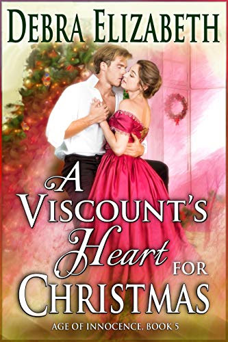 Cover for 'A Viscount's Heart for Christmas (Age of Innocence Book 5)'
