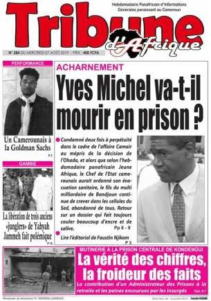 Yves Michel Fotso mourir en prison