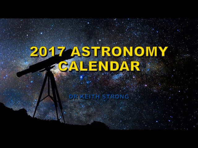 2017 ASTRONOMY EVENTS CALENDAR  Sddefault
