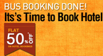 Flat 45% off on Hotel Booking + Extra 5% on Mobile app (Max discount upto Rs.2500)