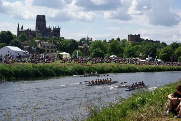 Durham regatta: University College in Durham Durham versus Newcastle University