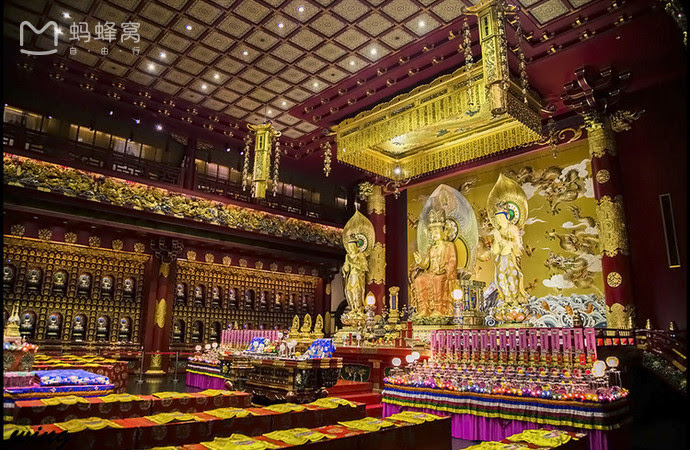 Choáng ngợp ngôi chùa 75 triệu USD lộng lẫy giữa quốc đảo Singapore - 5