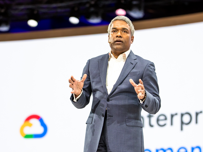 Google Cloud CEO Thomas Kurian at Google Cloud Next 2019