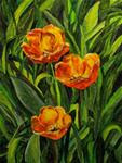 3 Tulips - Posted on Wednesday, February 4, 2015 by Nan Johnson