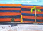 Termite Tent Motel Painting - Posted on Wednesday, December 24, 2014 by Kevin Inman