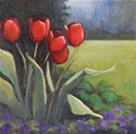 Red Tulips - Posted on Sunday, March 15, 2015 by Lisa Kyle