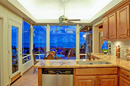 Kitchen with Ocean Views