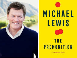 the premonition book cover with author michael lewis