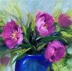 Spring Fever Pink Tulips and a Texas Hill Country Workshop - Flower Painting Classes and Workshops b - Posted on Friday, March 27, 2015 by Nancy Medina