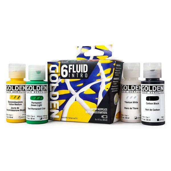 Golden Fluid Acrylic Paint Sets