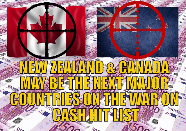 Infographic war on cash